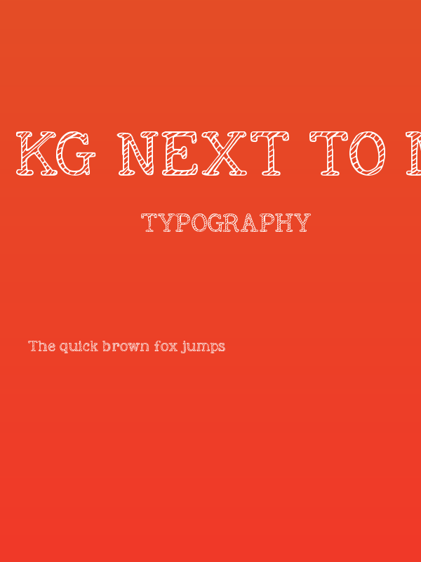 KG Next to Me Sketched Poster