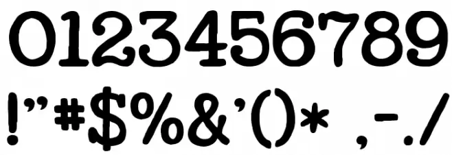 KG Next to Me Solid Font OTHER CHARS