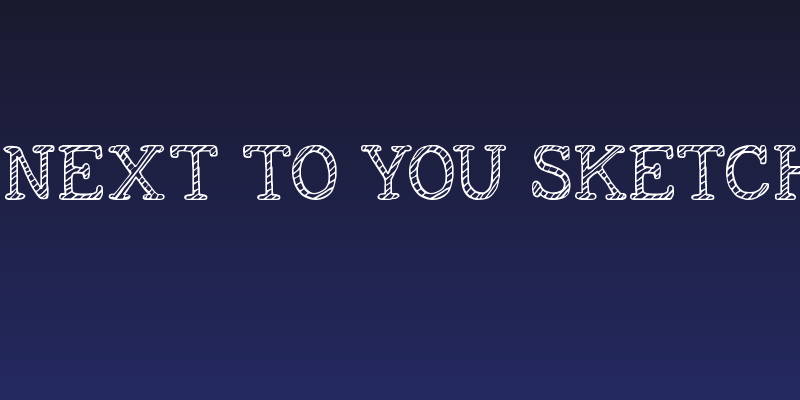 KG Next to You Sketched Social Header