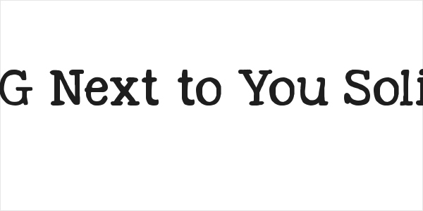 KG Next to You Solid Logo