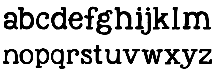 KG Next to You Solid Font LOWERCASE