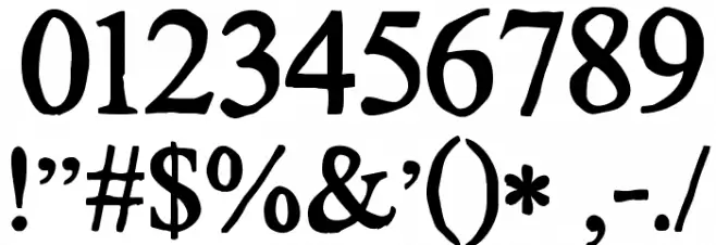 KG No Regrets Solid Font OTHER CHARS