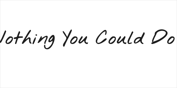 KG Nothing You Could Do Bold Logo