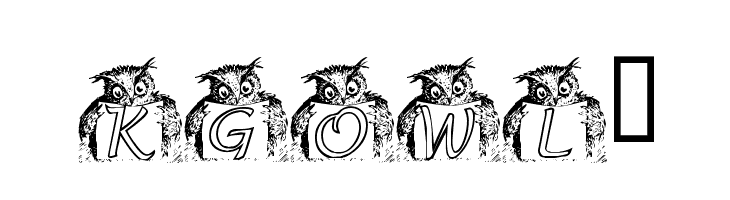 KG OWL2 Font