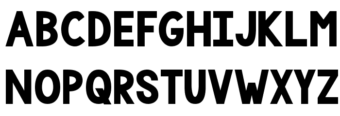 KG One More Light BIG Regular Font LOWERCASE