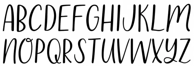 KG Only Girl in the World Norm خط أحرف كبيرة