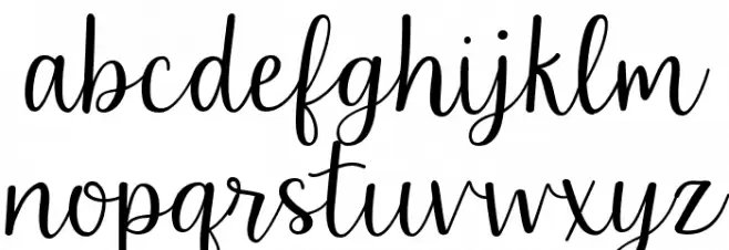 KG Only Girl in the World Norm خط أحرف صغيرة