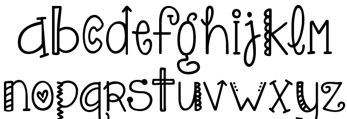 KG Only*Hope Font LOWERCASE
