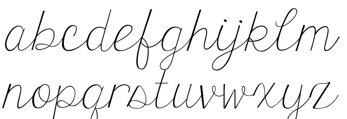 KG Only Human Font LOWERCASE