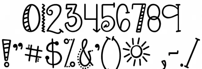 KG OnlyHope Font OTHER CHARS