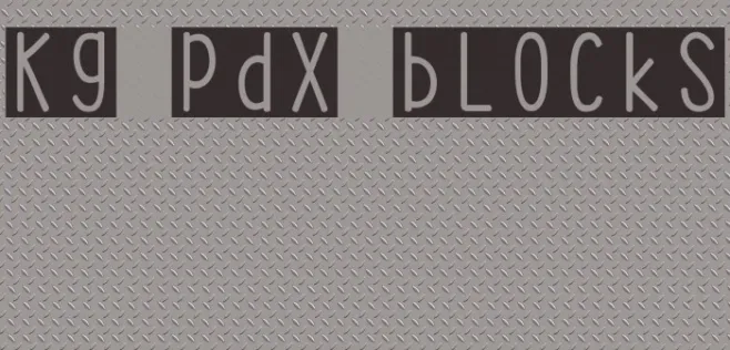 KG PDX Blocks Example 3