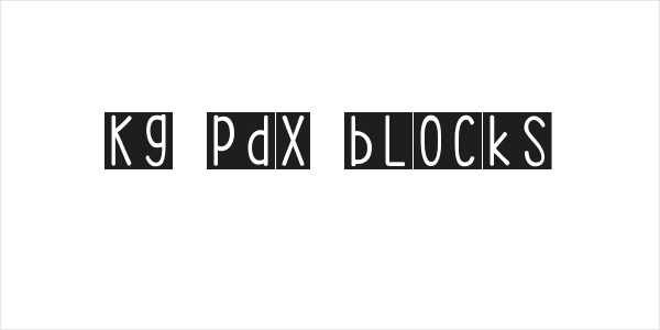 KG PDX Blocks Logo