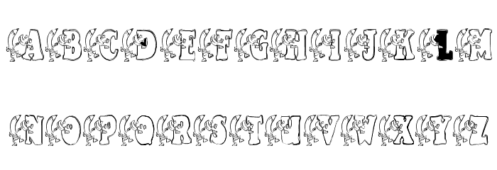 KG PENCIL Font OTHER CHARS