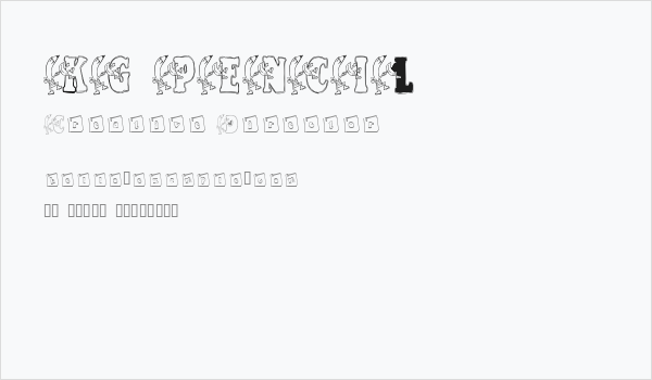 KG PENCIL Business Card