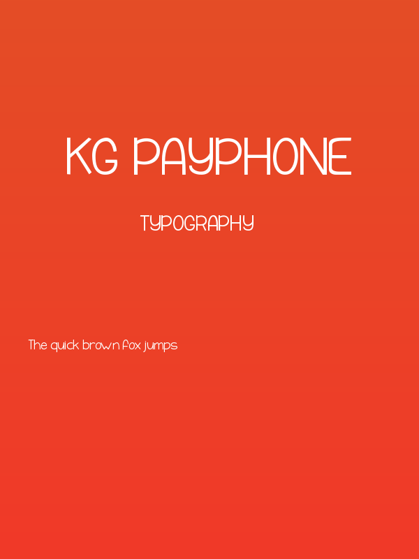 KG Payphone Poster