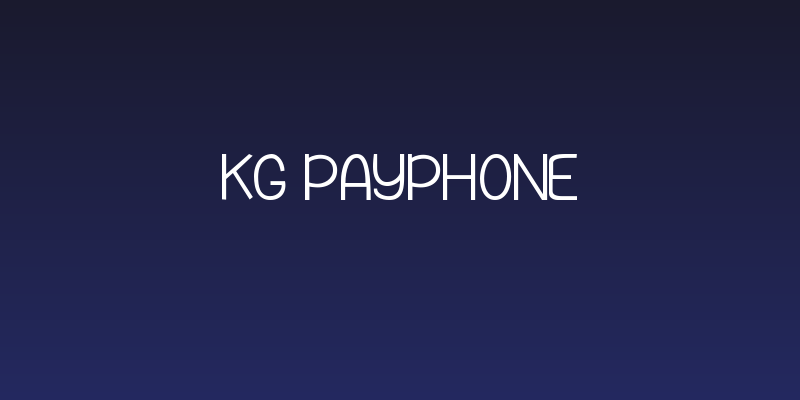 KG Payphone Social Header