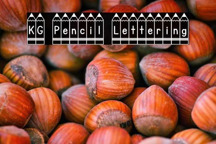 KG Pencil Lettering Example 2