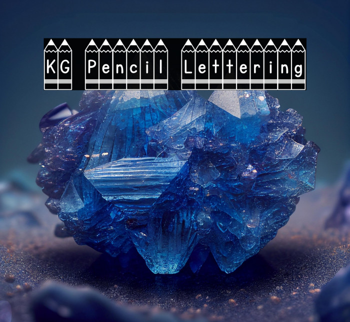 KG Pencil Lettering Example 3
