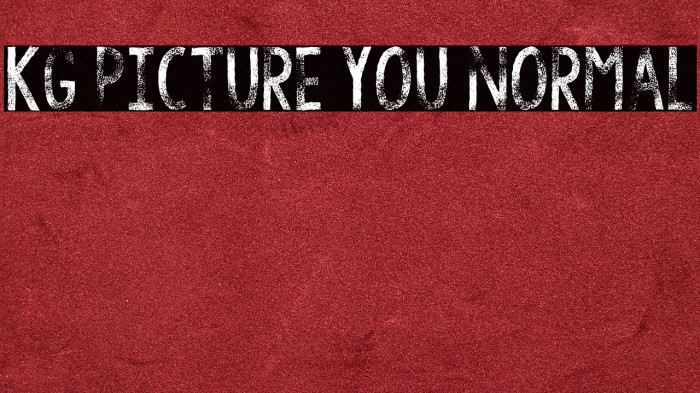 KG Picture You Normal Example 1