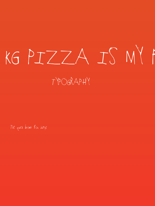 KG Pizza is my FAVORITE Poster