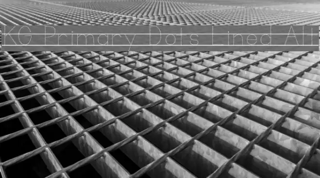 KG Primary Dots Lined Alt Font examples