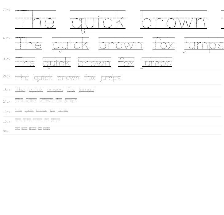 KG Primary Dots Lined NOSPACE Waterfall