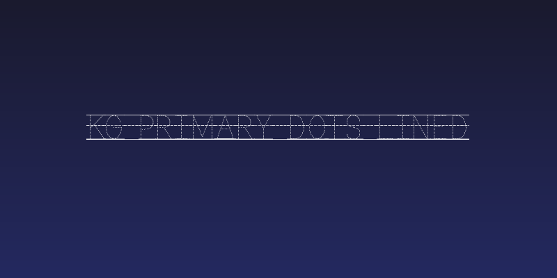 KG Primary Dots Lined Social Header
