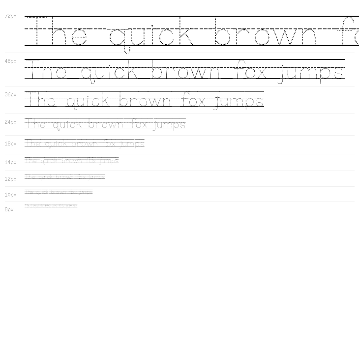 KG Primary Dots Lined Waterfall