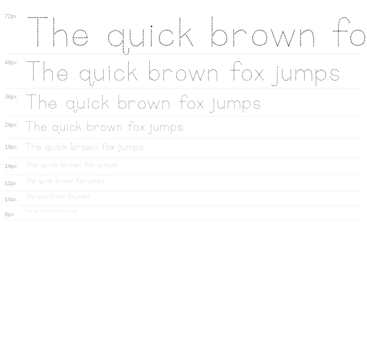 KG Primary Dots Waterfall