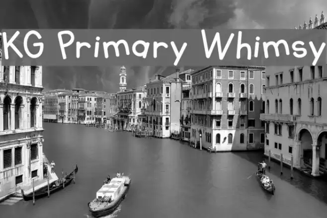 KG Primary Whimsy Font examples