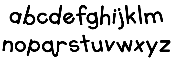 KG Primary Whimsy Font LOWERCASE