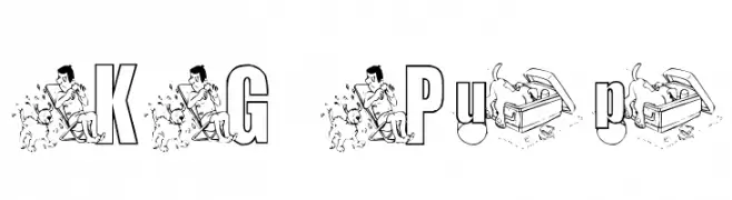 KG Pup  免费字体下载