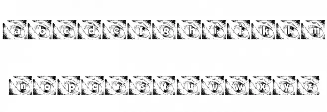 KG Puter Font LOWERCASE