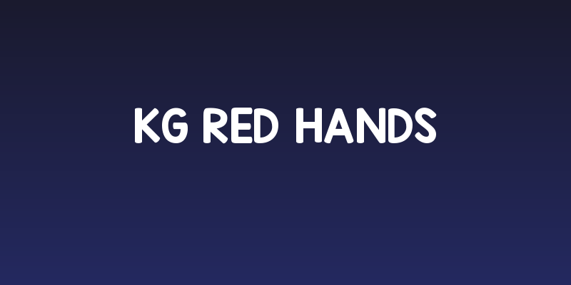KG Red Hands Social Header