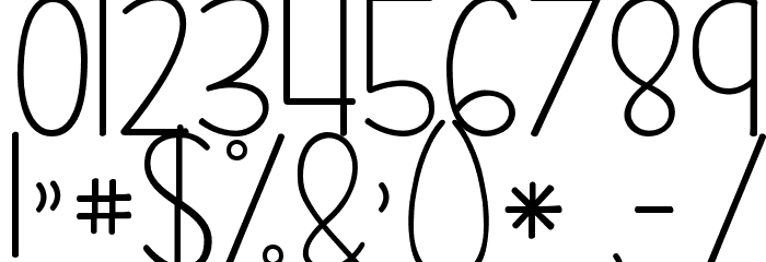 KG Rise UP Font OTHER CHARS
