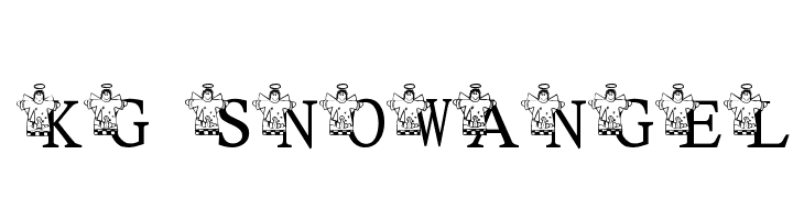 KG SNOWANGEL  Frei Schriftart Herunterladen