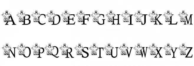 KG SNOWANGEL Font OTHER CHARS