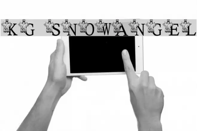 KG SNOWANGEL Font examples