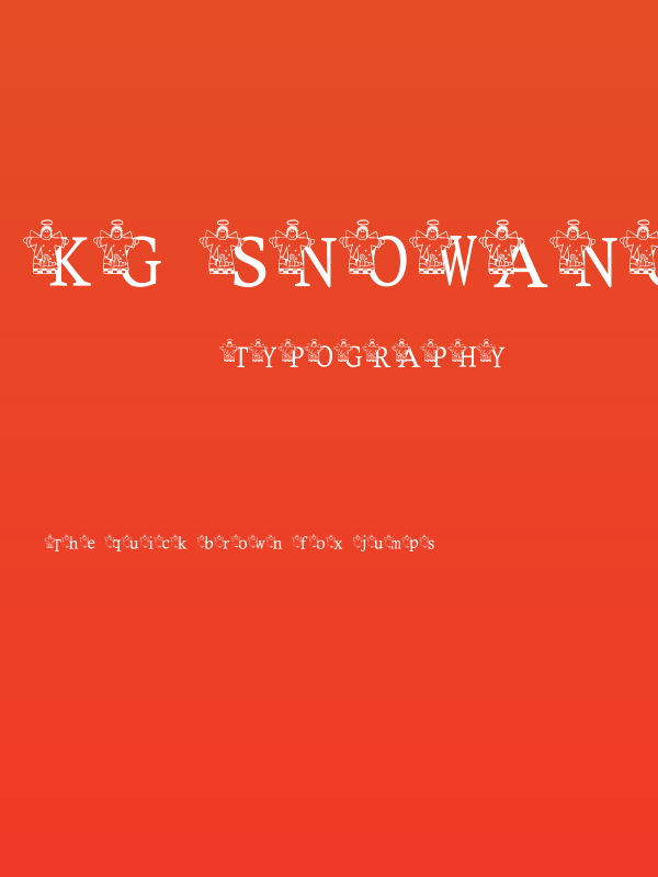 KG SNOWANGEL Poster
