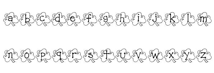 KG ST PATS 3 Font LOWERCASE