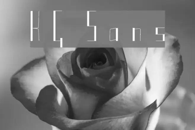 KG Sans Font examples