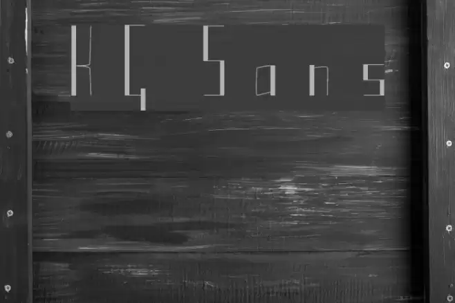 KG Sans Font examples