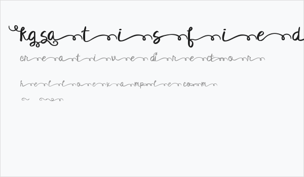 KG Satisfied Script Alt Business Card