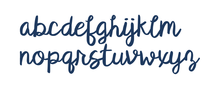 KG Satisfied Script Lowercase