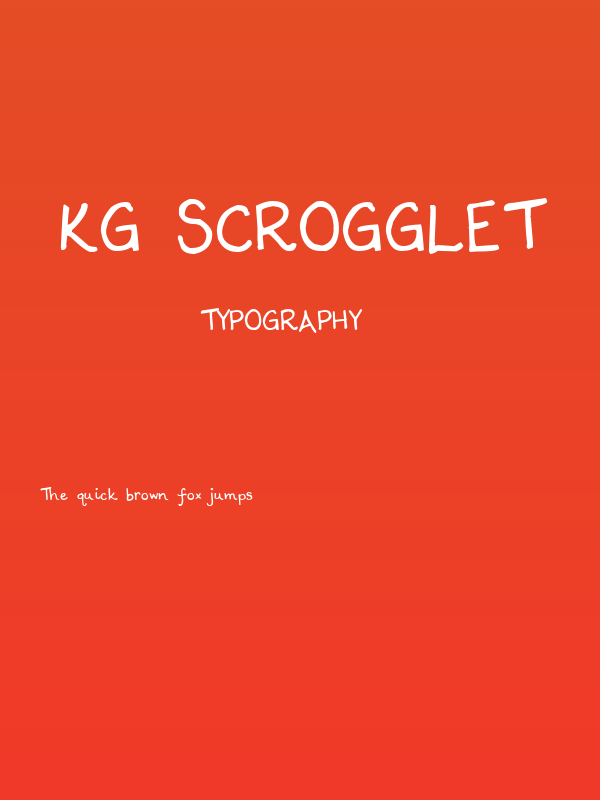 KG Scrogglet Poster