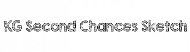 KG Second Chances Sketch  Frei Schriftart Herunterladen