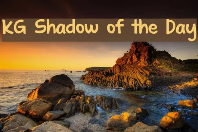 KG Shadow of the Day Example 1