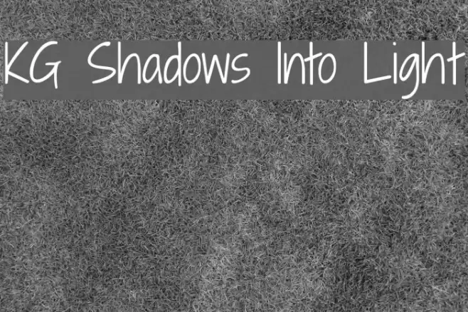 KG Shadows Into Light examples
