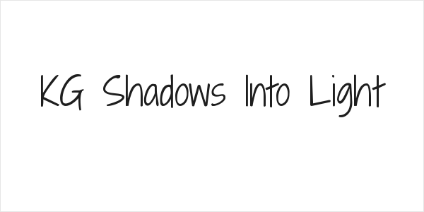KG Shadows Into Light Logo