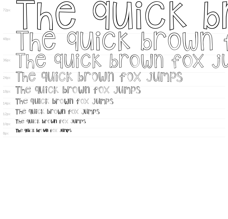 KG Shake it Off Outline Waterfall